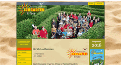 Desktop Screenshot of erlebnisland-alfsee.de